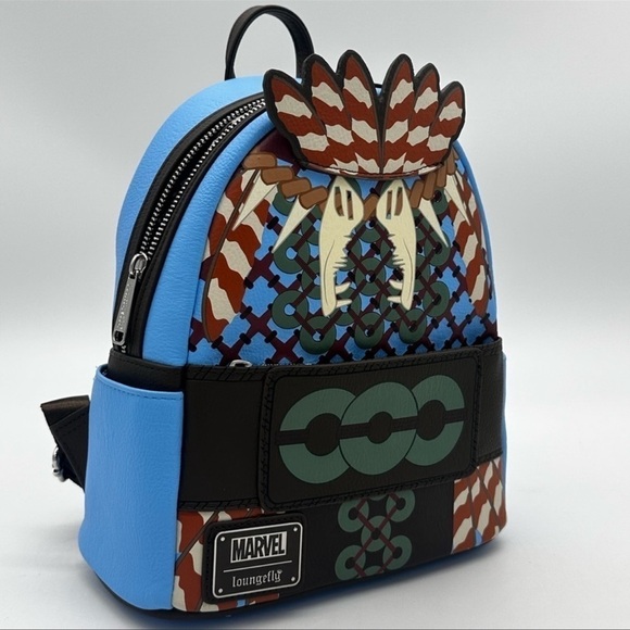 Disney Marvel Black Panther Wakanda Forever Loungefly Mini Backpack (NWT) main image 9